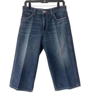 Zara Short Wide Leg Jeans size US 6